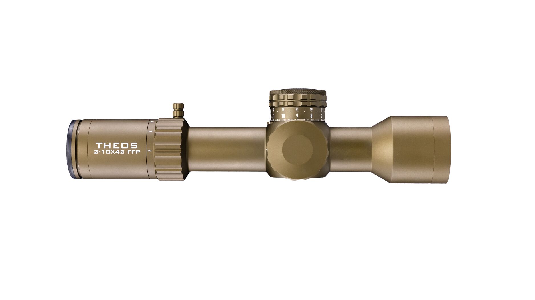 Element Optics Theos 2-10x42 FFP MRAD MPR-1D FDE - Image 2