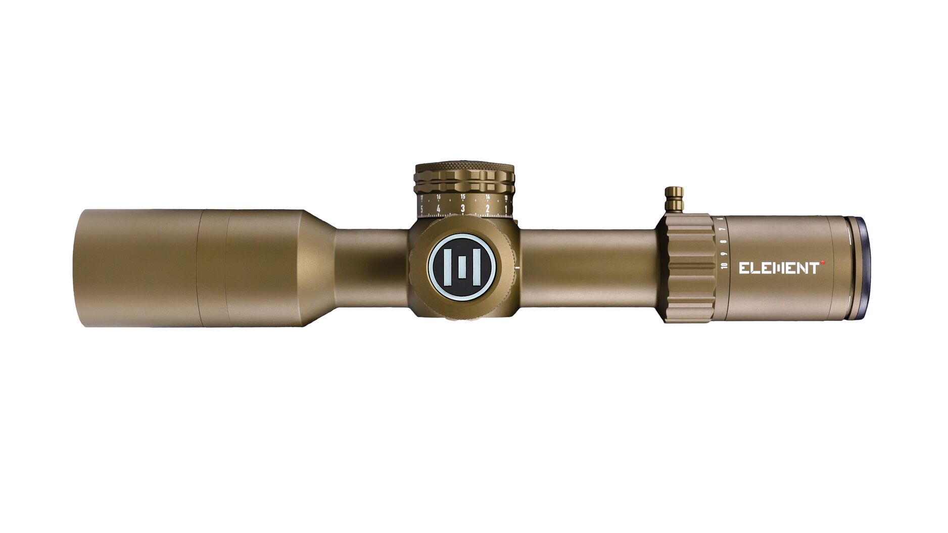 Element Optics Theos 2-10x42 FFP MRAD MPR-1D FDE - Image 3